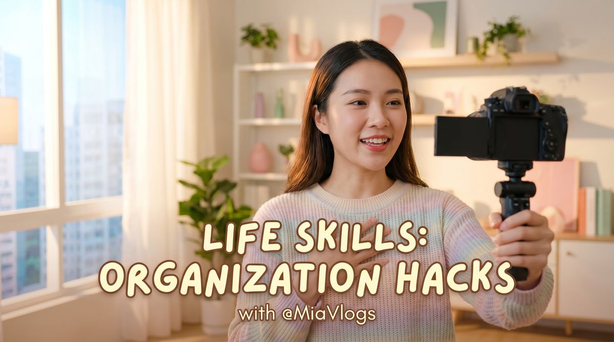 一区二区视频vlog - 生活整理收纳技巧视频教程